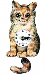 Cat Clock  From  Germany